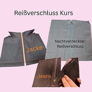 Reißverschluss Kurs