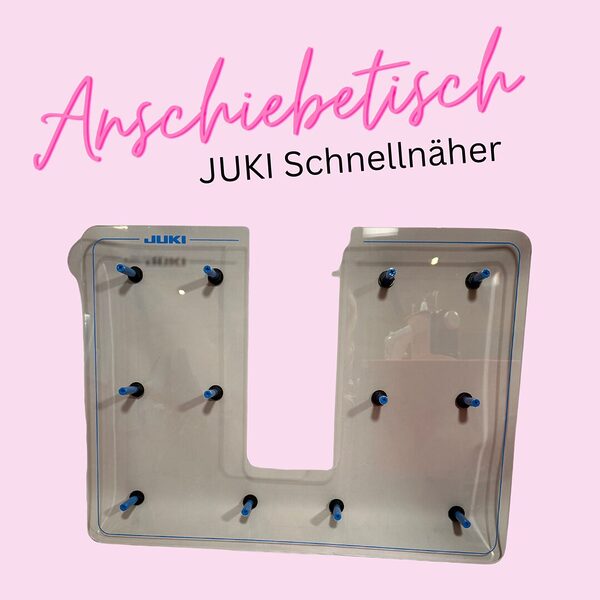 Anschiebetisch JUKI Schnellnäher – Bild 2